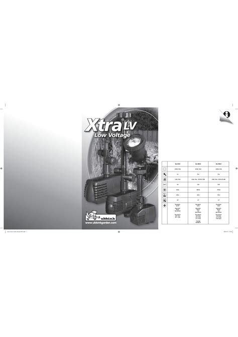 UBBINK XTRA 350 LV MANUAL Pdf Download 